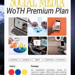 WoTH Marketing - Premium Plan (Social Media)