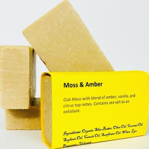 Moss and Amber Soap