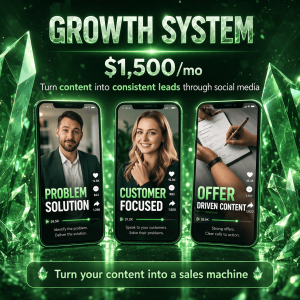 Growth System ($1,500/month)