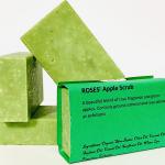 Roses' Apple Scrub Soap